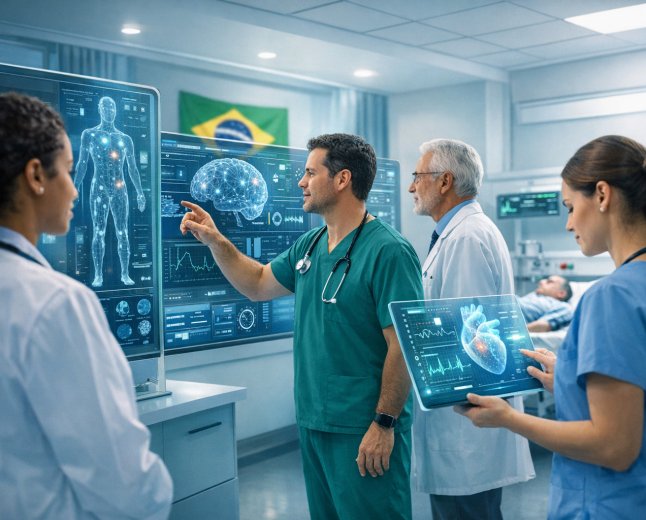 IA na saúde: 18% dos estabelecimentos brasileiros já usam